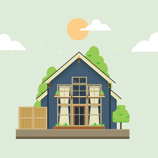 Différents types d'habitat durable